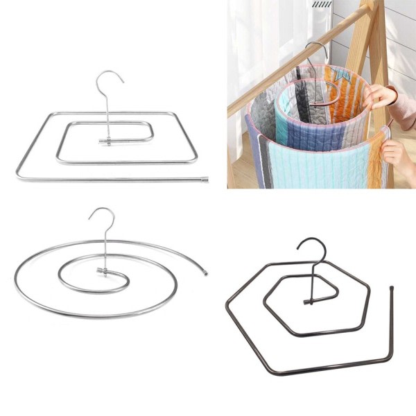 1 stk   Rustfrit   Stål   Tørring   Stativ   Multifunktionel   Spiral   Stof   Ophæng