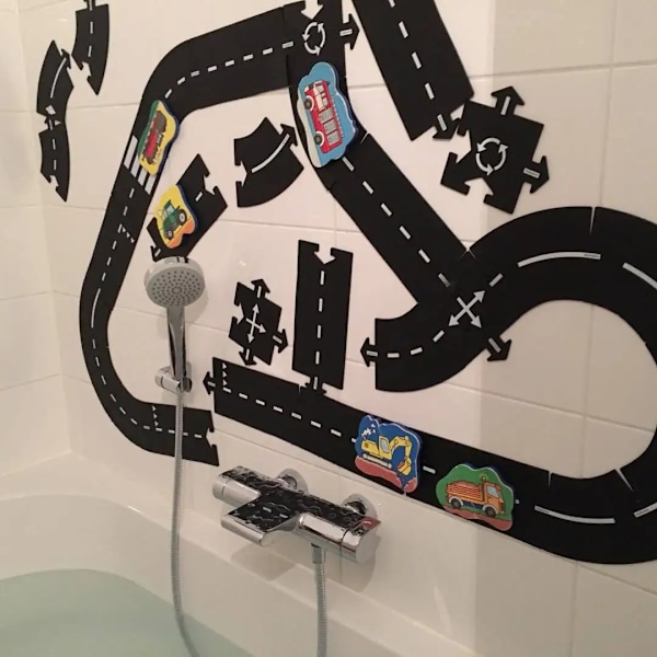 Bil Roadway Expressway Motorway Flexible Puzzle Track Game