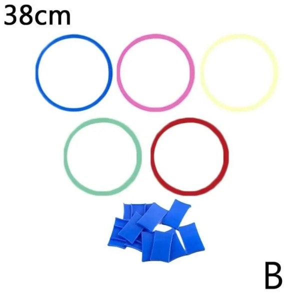 Lapset Aivot Pelit Hopscotch Jump Ympyrä renkaat Lapsille Sensory Indoor Ulko Urheilu Viihde lelu