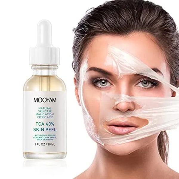 Ansiktsbehandling Peeling Kemisk Peeling 40 Procent Peeling Serum Peeling för Ansikte Ansiktsbehandling Exfoliant för mörk hud