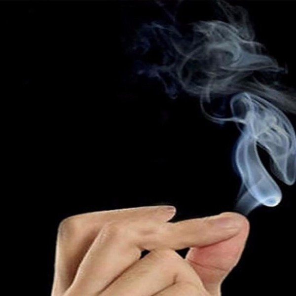Cool CloseUp Magic Trick Finger Smoke Helvete Smoke Scen Stuffs Fantasy Props Coil Papper