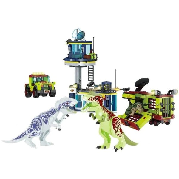 Bygningsblokker Dinosaur Idéer MOC Dyr Escape Mosasaurus Ocean Exploration Skip Modell