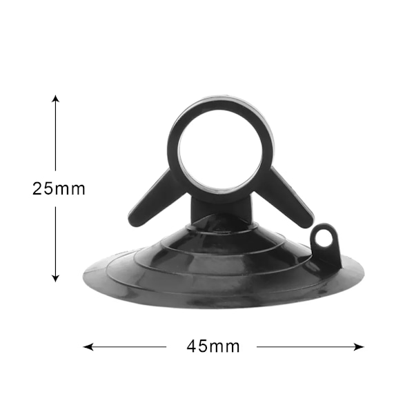10 kpl 45mm halkaisija auto sisustus 10 kpl PVC materiaali auto aurinkosuoja imu kuppi