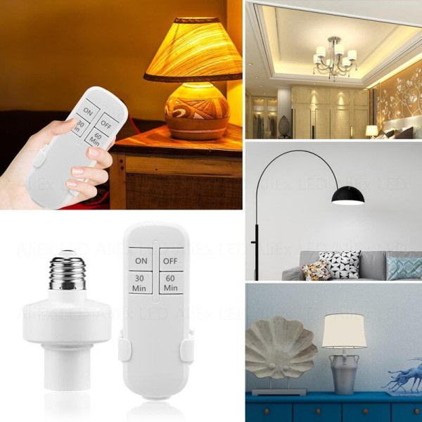 60W Klinger Deformerbare LED Garage Lys E27 Justerbar Shop Top Loft Lampe