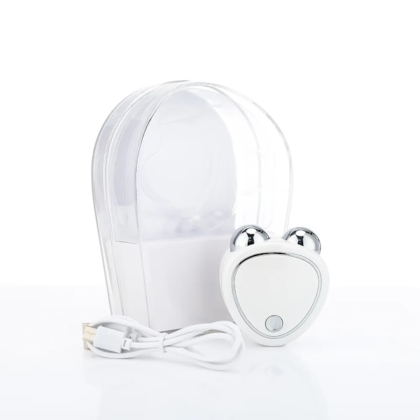 Micro Current Beauty Instrument Mini Portable Rollers Ansikte Banning Massager