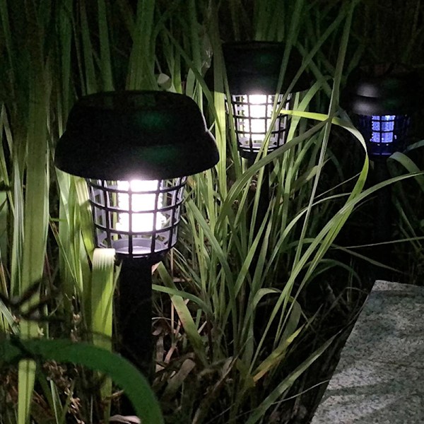 Utendørs Solar Mygg Lampe Gårdsplass Mygg Lampe