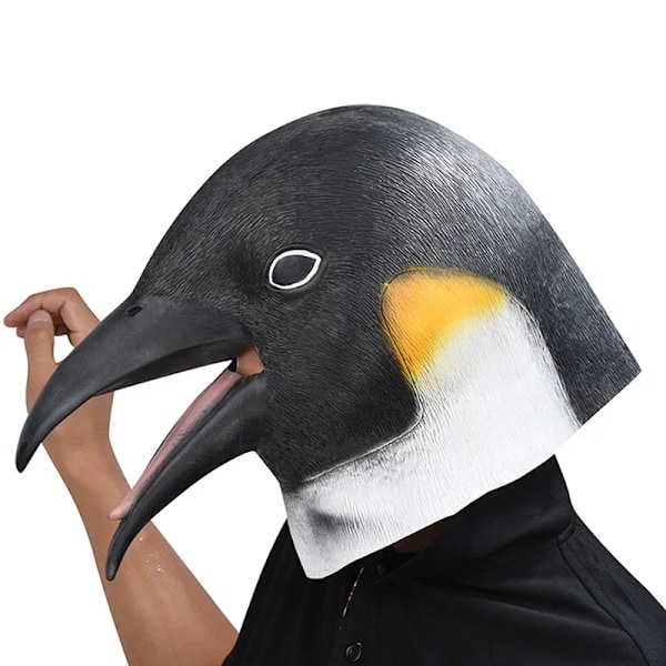 Halloween Maske Look Up Pingvinen Masker Masquerade Fest Cosplay