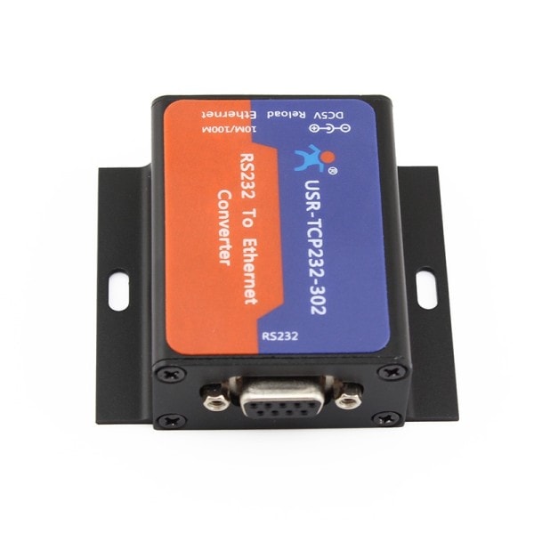 USR-TCP232-302 RS232 TCP IP muunnin sarja Ethernet tuki DNS DHCP sisäänrakennettu verkko