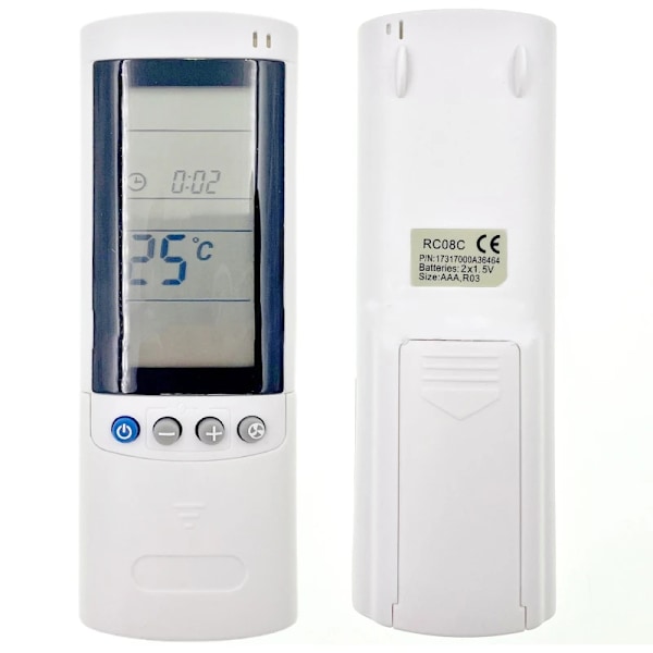 Air Conditioner RC08C Fjernbetjening Kontrol Erstatning for Airwell Electra