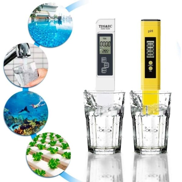 TDS Meter Digital Vann Tester Digital PH Meter Tester