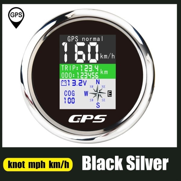 Nopeusmittari GPS antennilla vene auto moottori matkamittari