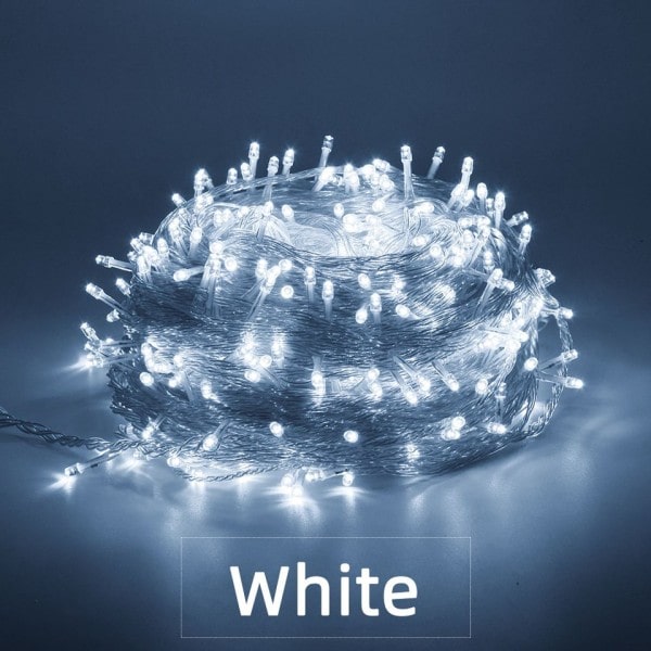 Jul Lys Led String Fairy Light 8 Modes Jule Lys Til Bryllup Fest Ferie Lys