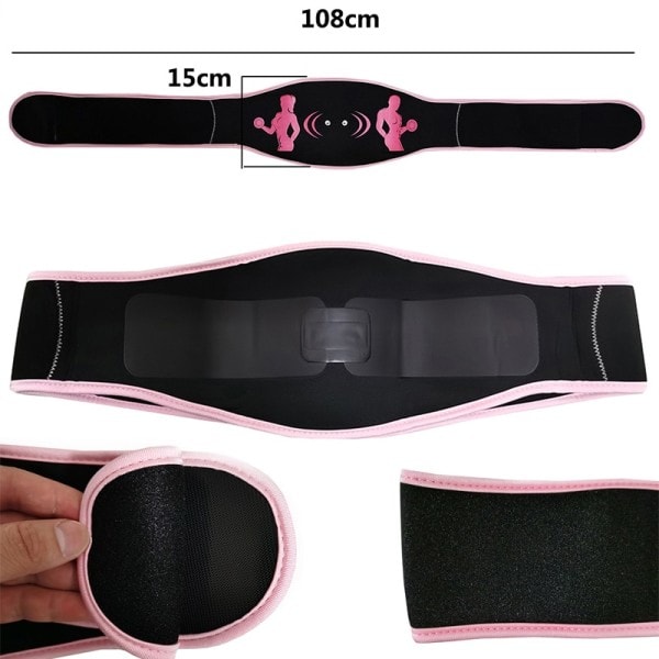 EMS Muskel Stimulation Mavemuskler Mave Bælte Træner Stimulator Massage Fitness Slankning Massager