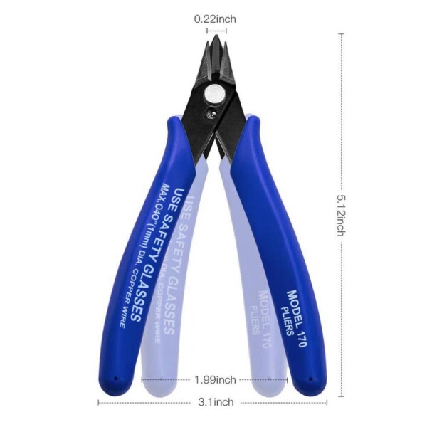 Elektronisk Diagonal Tang Side Skjæring Nippers Wire Kutter