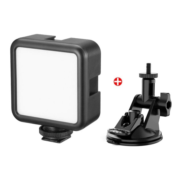 Mini LED Video Kontor Ljus 2000mAh 5500K Zoom Lighting Photographic Lighting U Light Vlog Fill Light