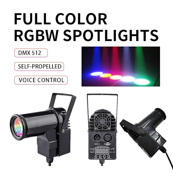 LED Disco Ball Lys Beam Spot Light