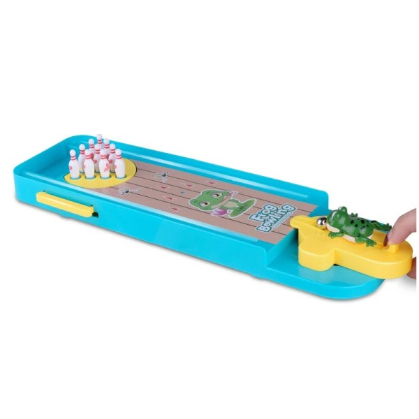 Mini Skrivebord Bowling Spill Leke Morsom Innendørs Foreldre Barn Interaktivt Bord Sport Spill leke