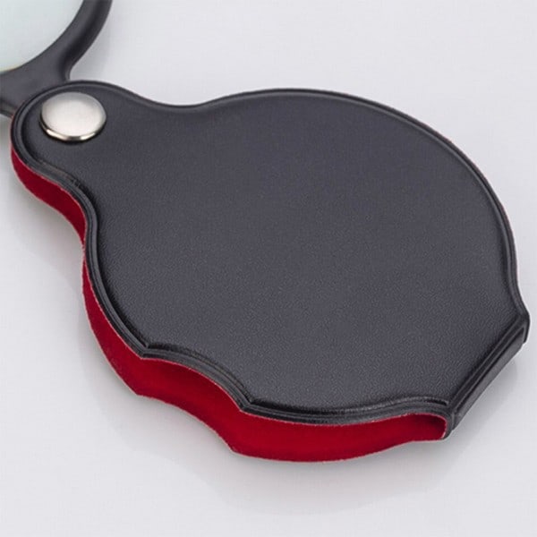 Mini Magnifier 8x Foldbar Pocket Magnifier Portable