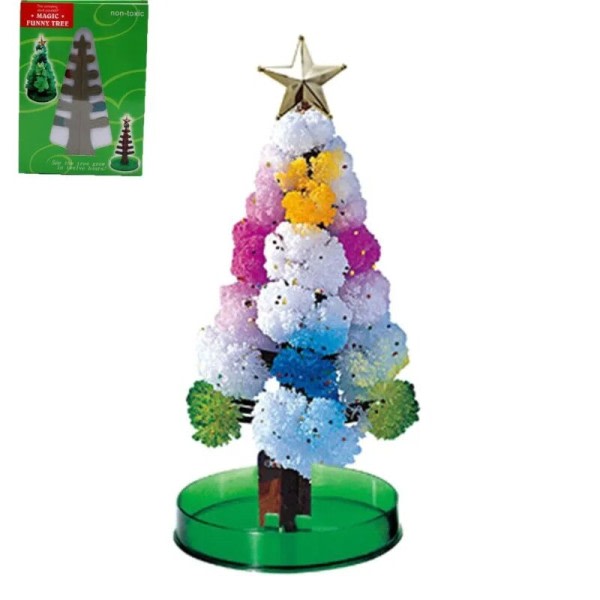 Taika kasvava joulu puu tee-se-itse hauskaa joulu lahja lelu aikuisille lapsille koti festivaali juhla sisustus rekvisiitta mini puu