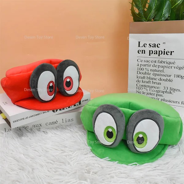 Anime Mario Pehmo Cappy hattu Bros Luigi Wario Cosplay lippikset lahjat aikuisille lapsille bileet lelut
