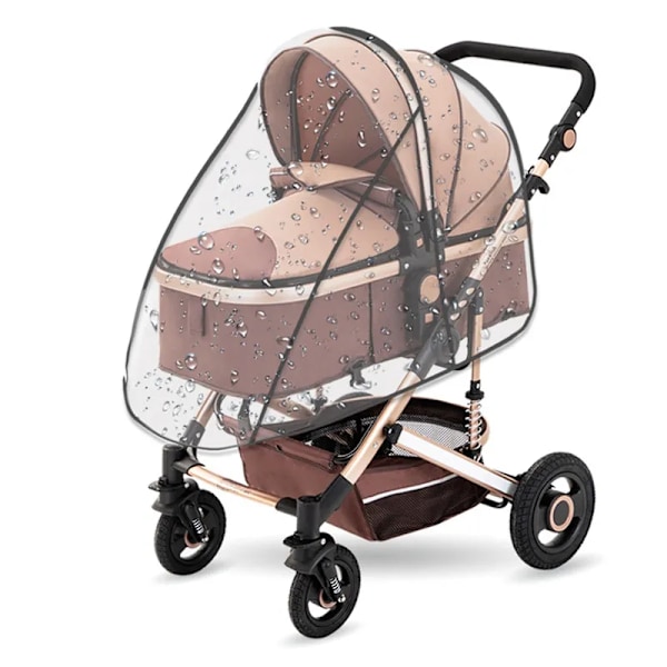 Universal Vatten Regnskydd Baby Bil Bärbar Universell Vattentät Regn Väder Sittvagn