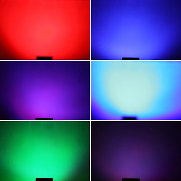 21 Hål RGB Party DJ Disco Beam Patterns Scen Laser Ljus Projektor RGB UV LED Strobe Ljud Fest Semester Bröllop Lampa
