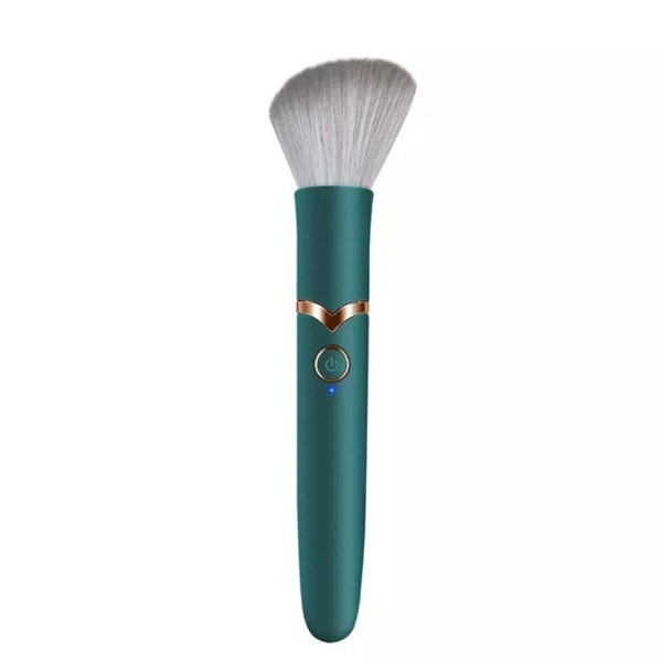 Elektrisk Makeup Brush Foundation Blending Brush 10 Speeds Massage Vibration Loose Powder rouge