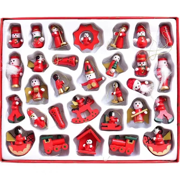 Tre jul anheng god jul pynt til hjemmet Navidad jule tre hengende pynt