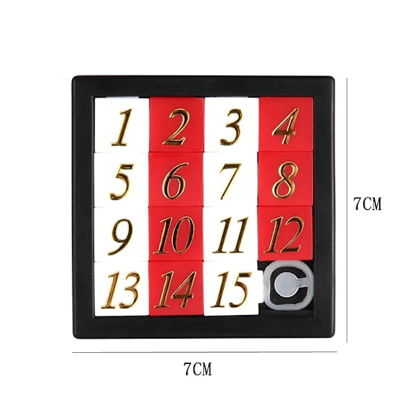 Sliding Tal Puzzle Huarong Road Brain Teaser IQ Test
