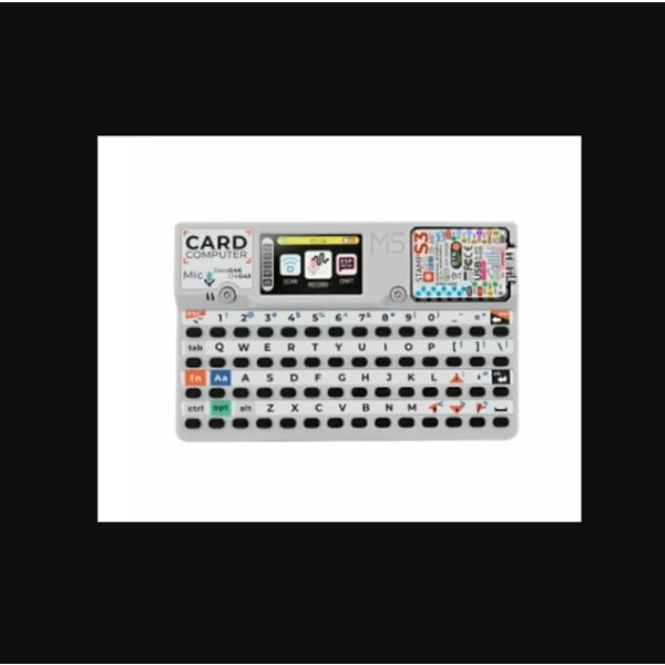 Kortdator StampS3 mikrokontroller 56 tangent tangentbord kort dator