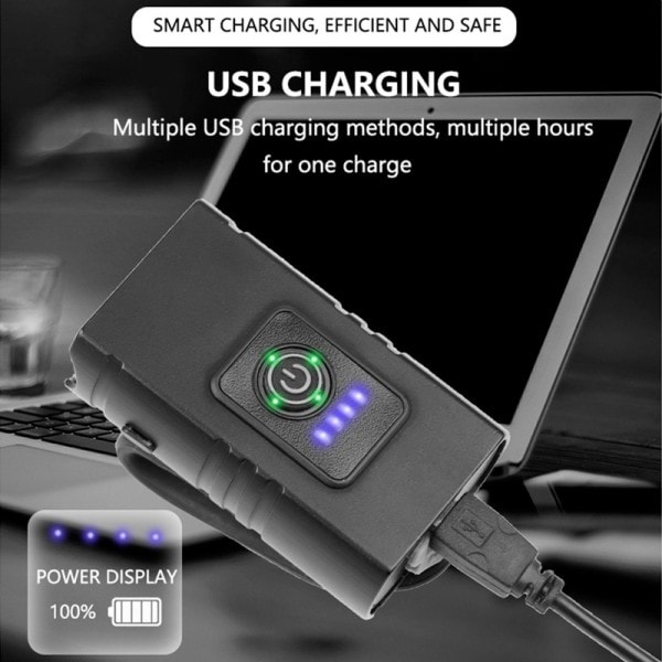 Polkupyörä valo 1000LM USB ladattava virta näyttö MTB maasto maantie pyörä etu lamppu