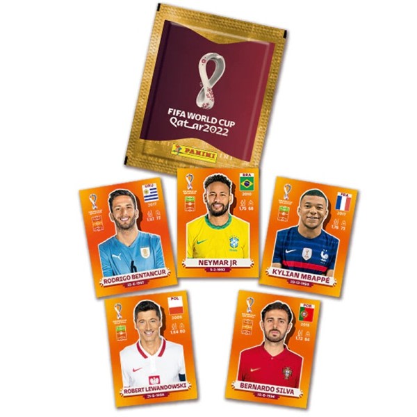 PANINI FIFA MM Qatar 2022 Top 32 harrastus virallinen kokoelma tähti tarra jalkapallo tarrat