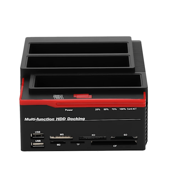 HDD Dokking Stasjon Multifunksjonell 2,5/3,5" IDE&SATA Hard Disk Base