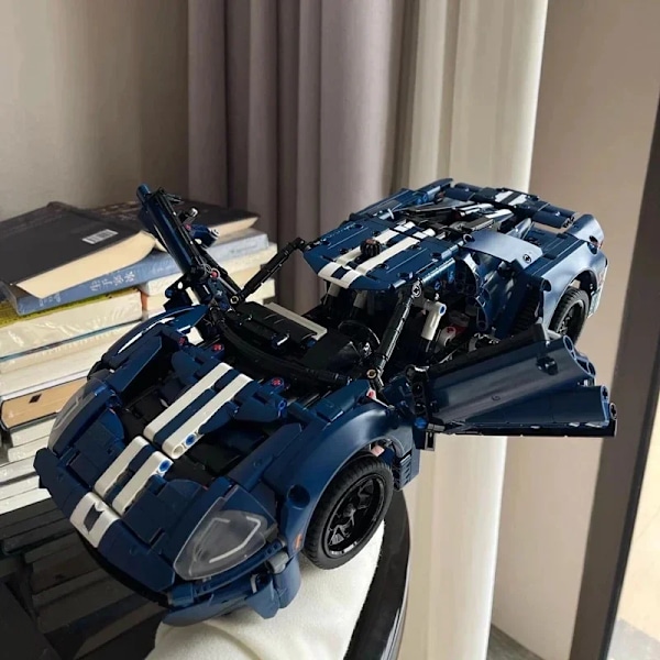 Teknisk 1486 piecesClassic GT Racing Bil 1:12 Kompatible 42154 Byggeklodser