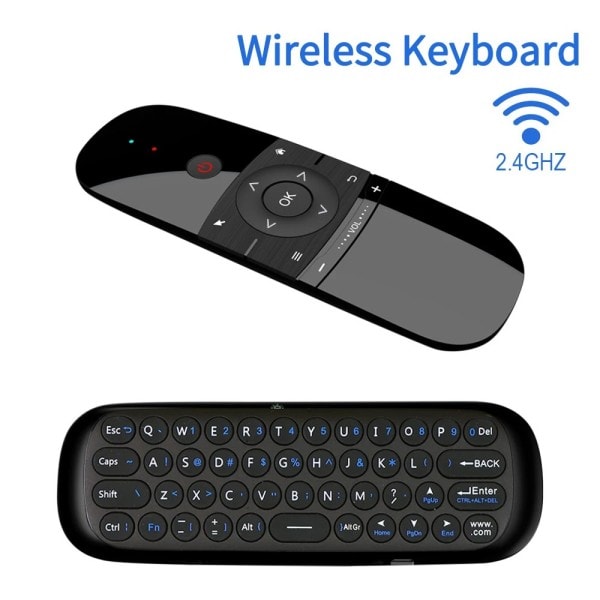 Air Mouse 2.4G Trådlöst Tangentbord Fjärrkontroll IR Fjärr Lärande 6-axlar Motion Sense för Smart TV Android TV Box PC