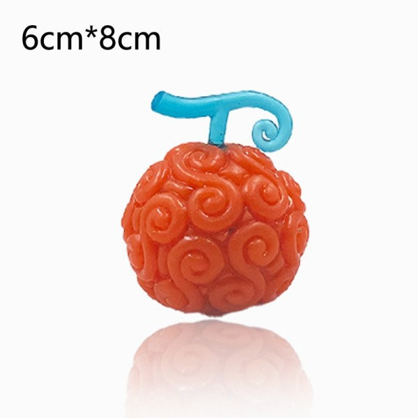 Anime One Piece Cursed Devil Fruit Modell Squishy Leksaker Figur Kawaii Squish Anti Stress Lättnad Squeeze