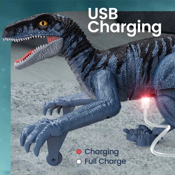 Sinovan Fjärrkontroll Dinosaurie Leksaker för Barn 2,4GHz Robot Walking Dinosaur Leksaker