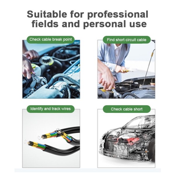 Autot Short Open Circuit Finder Testeri Auto Kuorma-autot kaapeli johto Tracker