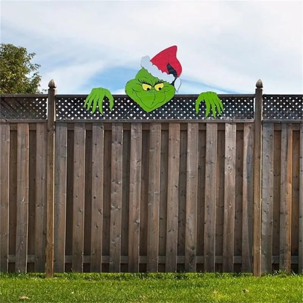 Jul pynt julenissen reinsdyr jul hage pynt pynt