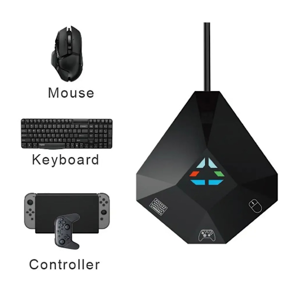 Tastatur adapter mus konverter USB tilkobling spill kontroller