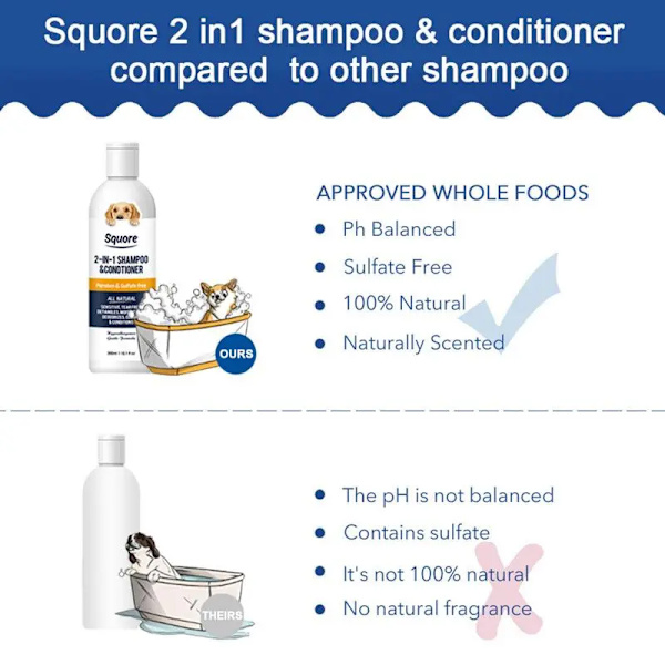 Koiran shampoo ja hoitoaine 2 1 lemmikki suihku geeli kosteuttava koiran shampoo