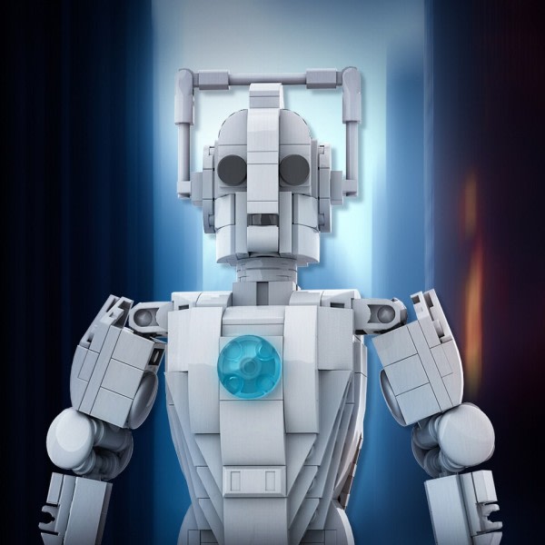 Cyberman Robot Virtual Robotic Creature Space-faring Cyborgs Building Leker Suit for Voksne