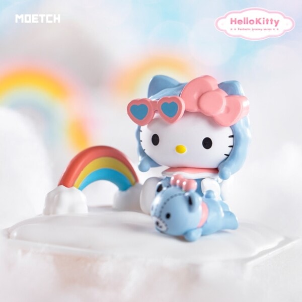 HelloKitty Fantasy Journey Serie Blind Box Sød Fødselsdag Gave Suprise Guess Taske