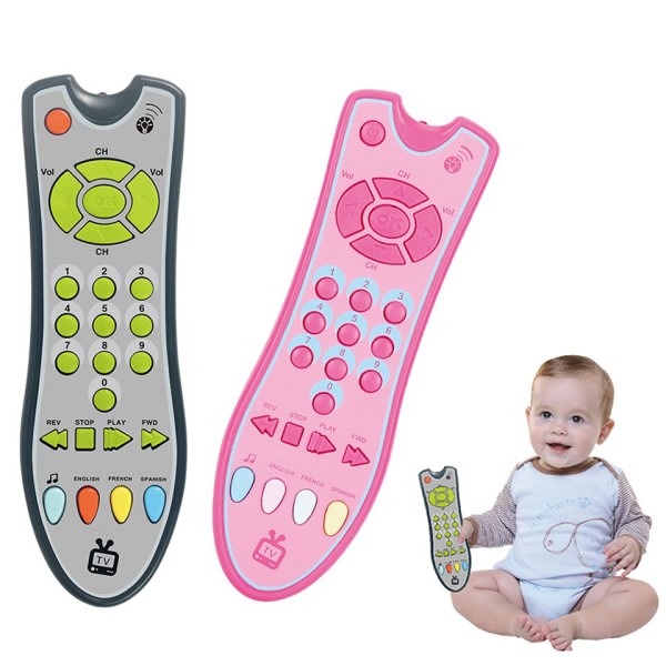 Baby Legetøj Musik Mobil Telefon TV Fjernbetjening Bil nøgle Tidlig Pædagogisk Legetøj