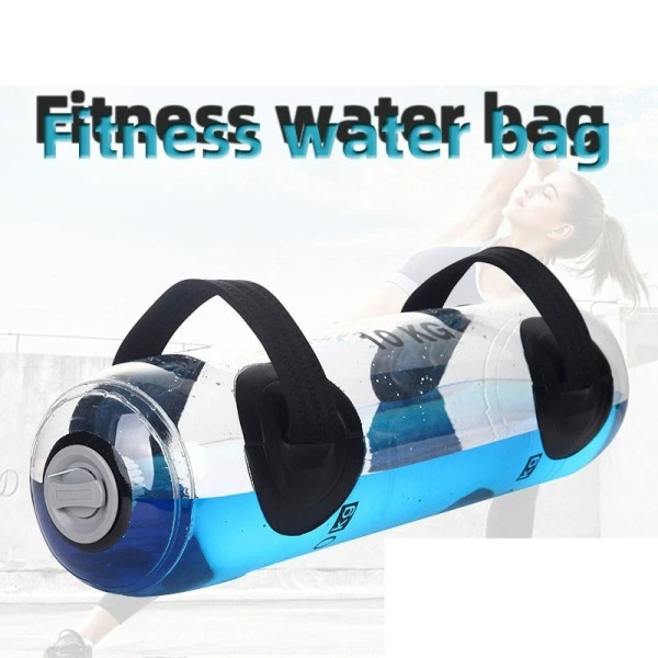 Vatten väska bärbar uppblåsbar vatten kraft väskor för tyngdlyftning träning hem gym kropp bygga fitness utrustning