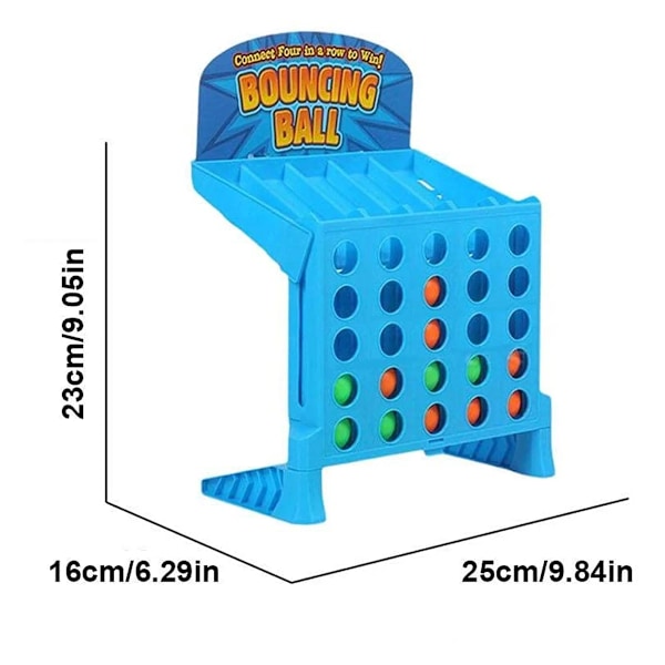 4 Shots Connect Board Spel Barn Barn Familj Match Spel Jul Jul Träning Utbildning leksak