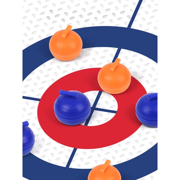 Familie sjov brætspil for børn & voksne bordplade curling spil