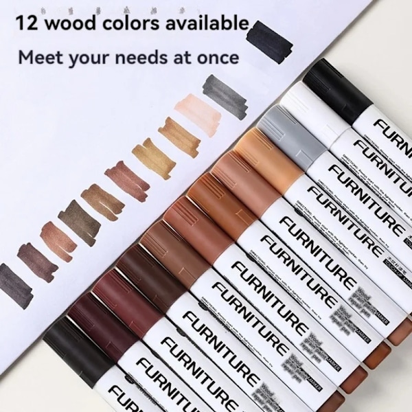 12 kpl huonekalut Touch Up Kit merkit vahvistin täyte tikut