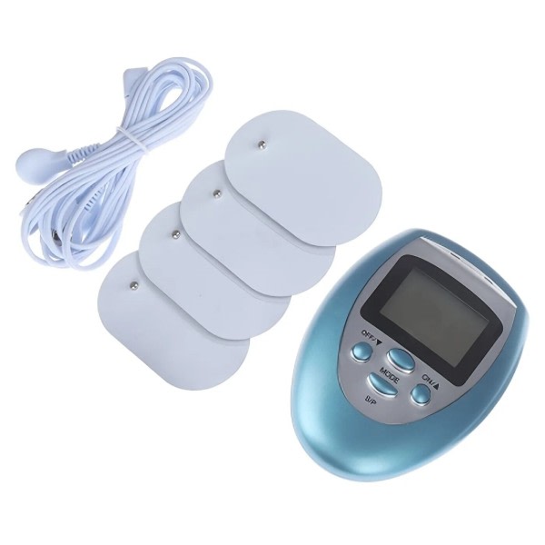 Micro Current Body Elektrisk Massager 8 Modes Multi-Function Elektrisk Massager Med LED Display