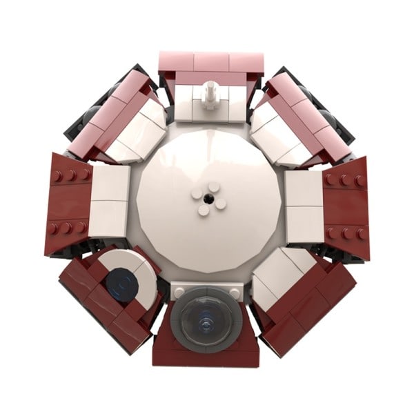 Obi-Waned Robot L0-LA59 Lola Inspireret Elektronisk Droid Model Bygningsblokke